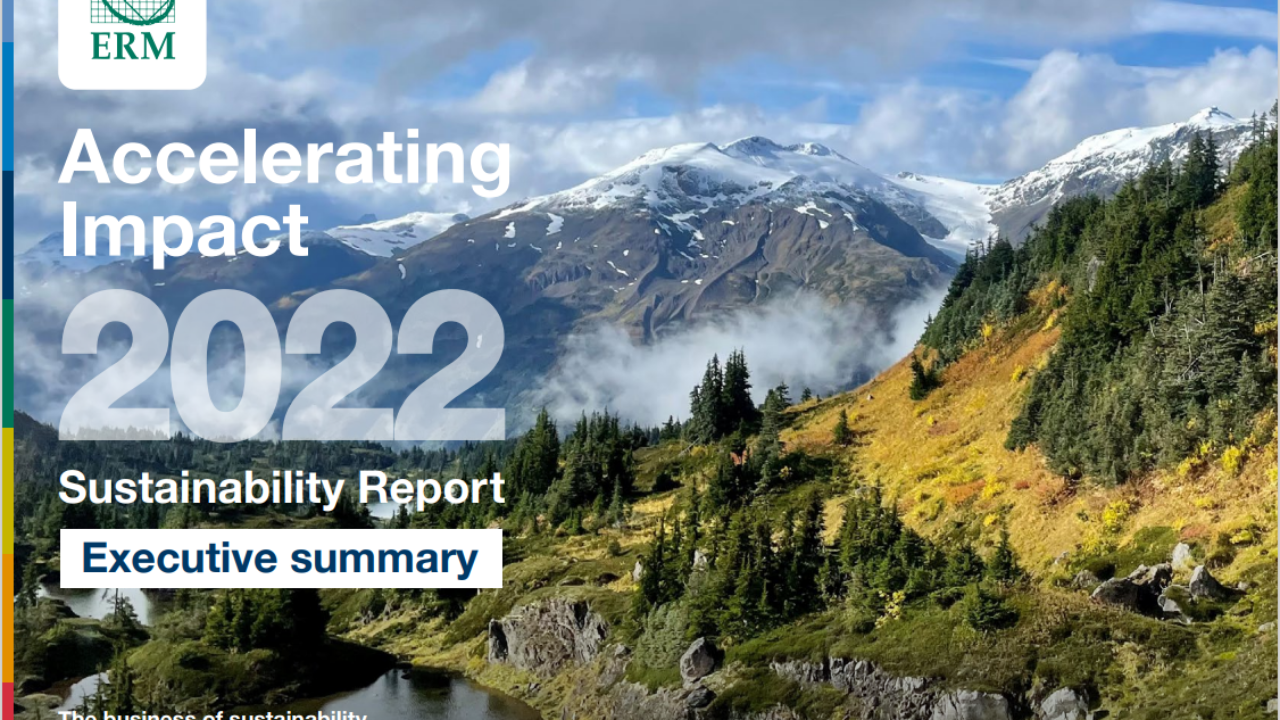 ERM 2022 Sustainability Report
